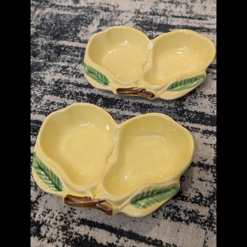 Unique Vintage Pear Serving Dishes!  Perfect Condition! Belmar Of CA - Picture 4 of 6